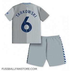 Everton James Tarkowski #6 Replik 3rd trikot Kinder 2023-24 Kurzarm (+ Kurze Hosen)